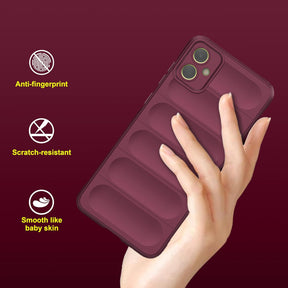 Protect Back Case  Compatible for Samsung Galaxy A05 Back Case Cover | Liquid Silicon Case