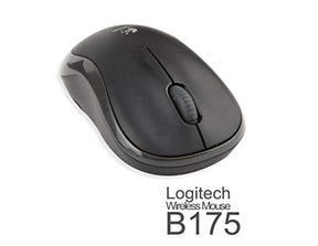 Logitech B175 / Optical Tracking, 12-Months Battery Life, Ambidextrous Wireless Optical Mouse