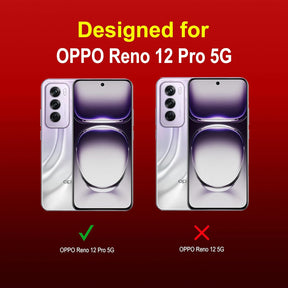 Protect Back Case Cover for Oppo Reno 12 Pro 5G | Compatible for Oppo Reno 12 Pro 5G Back Cover | Liquid Silicon Case