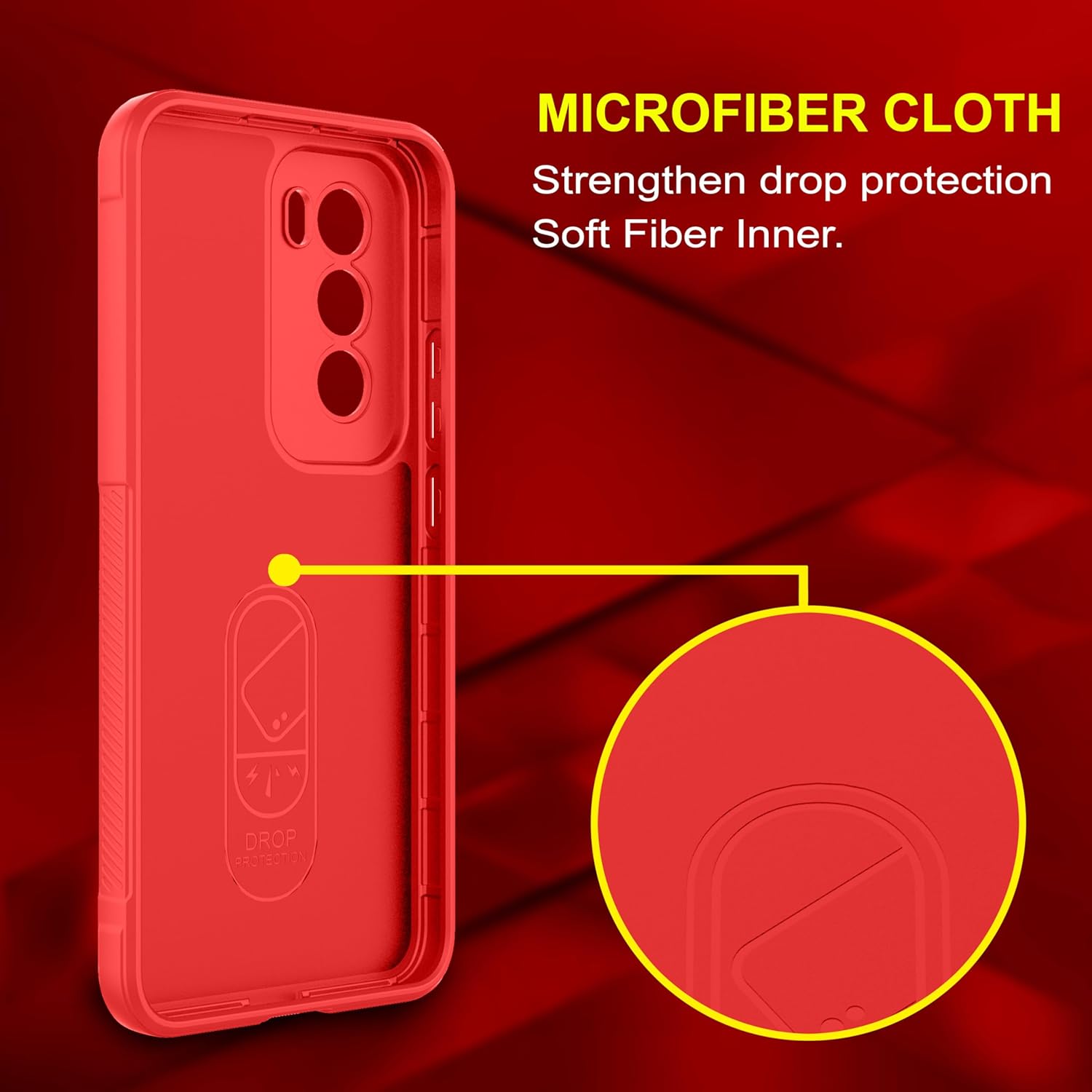 Protect Back Case Cover for Oppo Reno 12 Pro 5G | Compatible for Oppo Reno 12 Pro 5G Back Cover | Liquid Silicon Case