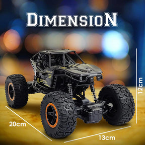 Wembley Rc Monster Truck Remote Control Car for Kids Rock Crawler 5 Function 1:18 Rc Car Toys for Boys 2Wd Offroad High Speed Remote Car
