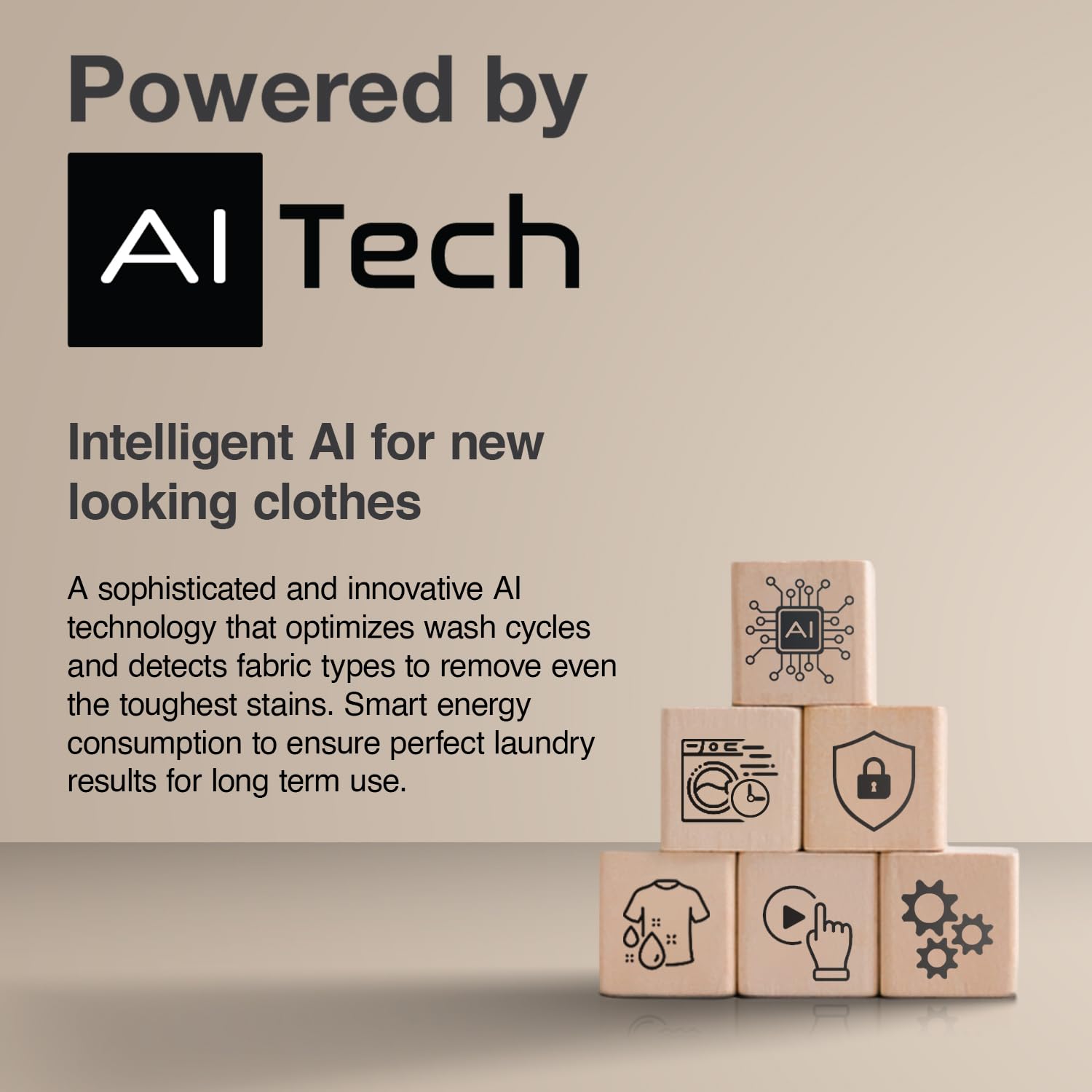 Godrej 7 Kg 5 Star, With AI Tech, I-Sense Technology Fully-Automatic Front Load Washing Machine