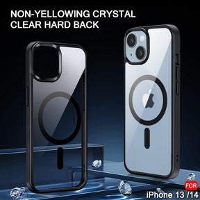 Protect Ultra-Hybrid Back Cover Case for iPhone 14 Plus Compatible with MagSafe | Camera Protection | Crystal Clear Transparent Back Cover