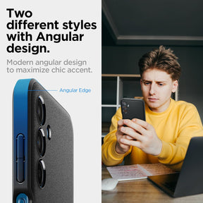Spigen Essential Sand Blast Back Cover Case Compatible with Samsung Galaxy M15 5G