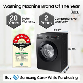 Samsung 9 kg, 5 Star, Hygiene Steam with Inbuilt Heater, Digital Inverter, Fully-Automatic Front Load Washing Machine