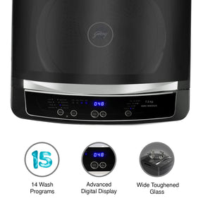 Godrej 7.5 Kg 5 Star In Built Heater With Germshield Technology Fully-Automatic Top Load Washing Machine