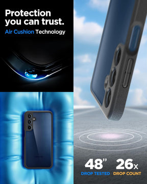 Spigen Essential Sand Blast Back Cover Case Compatible with Samsung Galaxy M35 5G