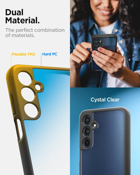 Spigen Essential Sand Blast Back Cover Case Compatible with Samsung Galaxy M35 5G
