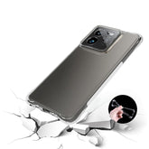 Protect Realme GT 7 Pro, [Bumper] Exculsive Transparent with Anti Dust Plugs Shockproof Slim Back Cover Case