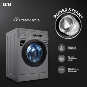 IFB 7 Kg 5 Star with 2X Power Steam, AI Powered, Fully Automatic Front Load Washing Machine
