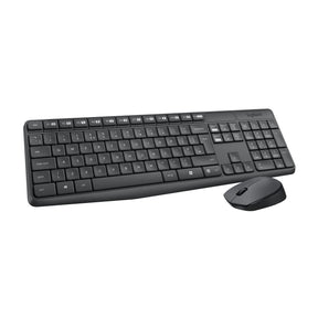 Logitech MK235 Full-Sized, 15 FN Keys, 3-Year Battery Life Combo Mouse and Wireless Laptop Keyboard