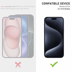 Protect 3D Edge to Edge Shield Technology Guard for Apple iPhone 15 Pro