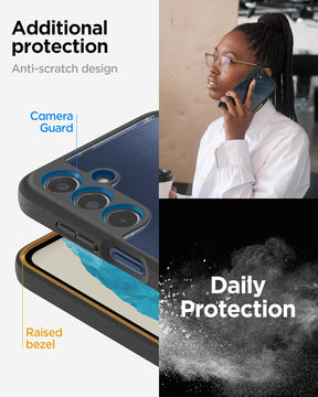 Spigen Essential Sand Blast Back Cover Case Compatible with Samsung Galaxy M35 5G