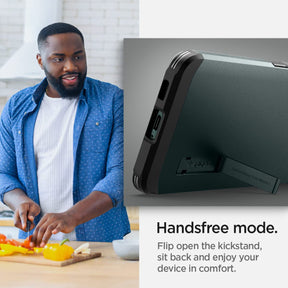 Spigen Tough Armor Back Cover Case Compatible with Galaxy S22