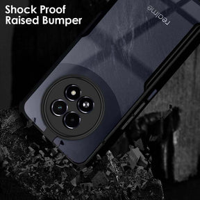 Protect Shockproof Crystal Clear Back Cover Case for Realme 13 5G | Protective Design | 360 Degree Protection | Transparent Back Cover