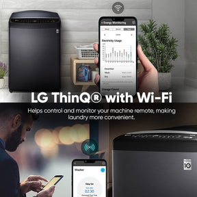 LG 10 Kg 5 Star Inverter Wi-Fi Fully-Automatic Top Load Washing Machine