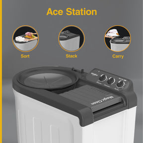 Whirlpool 6.5 Kg 5 Star Ace Supreme Semi-Automatic Top Loading Washing Machine