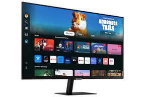 SAMSUNG M5 Full HD VA Panel with Mouse & Keyboard Control, OTT Apps, IoT Hub, Office 365, Workout Tracker, Multiple Ports, Speakers, Remote, Bluetooth Smart Monitor