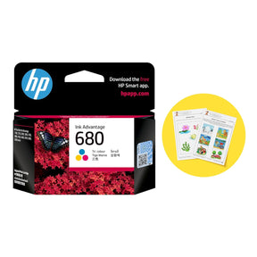 HP 680 Tri-Color Ink Cartridge