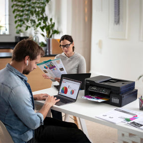 brother DCP-T820DW Multi-function WiFi Color Ink Tank Printer with Auto Duplex feature ideal for Home & Office Usage