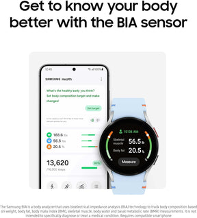 SAMSUNG Galaxy Watch FE, 40mm BT, Sapphire Crystal Display, Sleep Coach, Fall Detection Smart watch