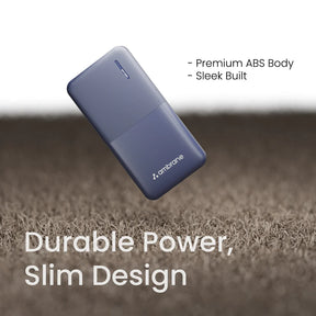 Ambrane 10000 mAh 12 W Capsule Compact Pocket Size Power Bank