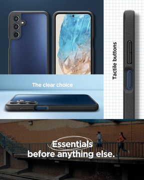Spigen Essential Sand Blast Back Cover Case Compatible with Samsung Galaxy M35 5G