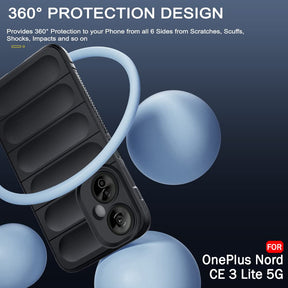 Protect  Liquid Silicon Back Cover Case for OnePlus Nord CE 3 Lite 5G | Military Grade Protection with Shockproof 10X Bumpers
