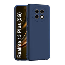 Protect Realme 13 Plus (5G) Back Cover | Camera Bump Protection & Inner Velvet Fabric Lining | Ultra Slim Matte Soft Rubberised Case Cover
