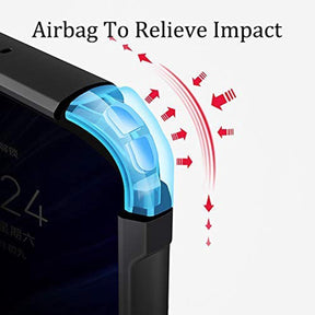 Protect Realme Narzo 70 Turbo 5G Back Cover | Transparent Crystal Clear Hard PC Back Case with TPU Bumper, Drop Protection Case
