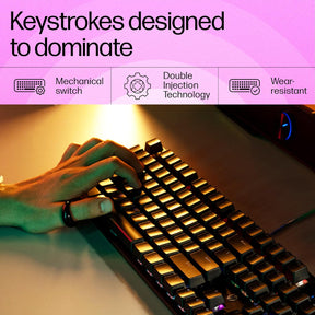 HP GK320 Wired USB Gaming Keyboard
