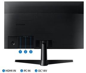Samsung Full HD LED Backlit IPS Panel with 3-Sided Borderless Display, Game & Free Sync Mode, Eye Saver Mode & Flicker Free Monitor