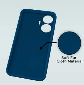 Protect Back Cover Soft Matte Liquid Silicone TPU | Camera Protection | Shockproof Slim Back Case for Realme C55