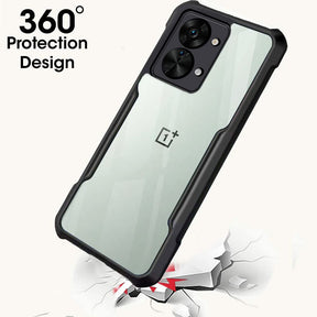 Protect Shockproof Clear Back Cover Case for OnePlus Nord 2T 5G | 360 Degree Protection | Hard Transparent Back Cover Case