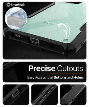 Protect Shock Proof Clear Back Case Mobile Cover for Oppo Reno 11 5G (Hard | Hybrid PC + TPU | Full Armour Device & Camera Protection