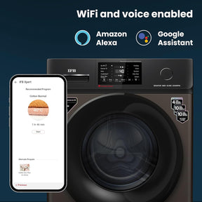 IFB 8 Kg 5 Star Powered by AI with 9 Swirl Wash, WiFi, Fully Automatic Front Load Washing Machine