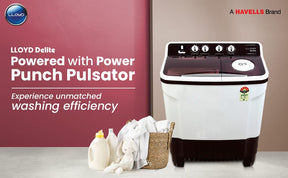 Havells-Lloyd 8.0 Kg Semi Automatic Top Load Washing Machine