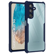 Protect Shockproof Crystal Clear Back Cover Case for Samsung Galaxy M35 5G | 360 Degree Protection | Protective Design | Transparent Back Cover Case