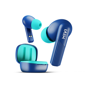Mivi DuoPods D3 TWS,13mm Driver,Rich Bass,50H Playtime,AI ENC,Low Latency,Type C,5.3 Bluetooth Earbuds