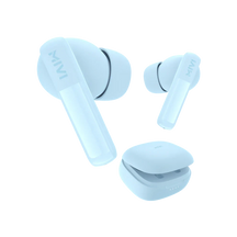 Mivi DuoPods K5 TWS Earbuds Metallic Finish, HD calling, AI ENC, 50H playtime,5.3 Bluetooth Earbuds