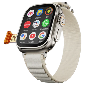 Fire-Boltt Oracle WristPhone - 4G SIM/LTE/WiFi, Android OS, Play store & Phone Notification Smartwatch