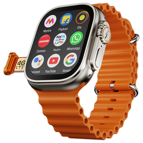 Fire-Boltt Oracle WristPhone - 4G SIM/LTE/WiFi, Android OS, Play store & Phone Notification Smartwatch