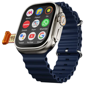 Fire-Boltt Oracle WristPhone - 4G SIM/LTE/WiFi, Android OS, Play store & Phone Notification Smartwatch