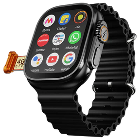 Fire-Boltt Oracle WristPhone - 4G SIM/LTE/WiFi, Android OS, Play store & Phone Notification Smartwatch