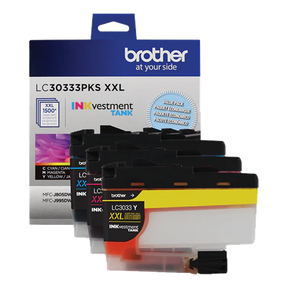 brother Ink-tank Black + Tri Color Combo Pack Ink Cartridge