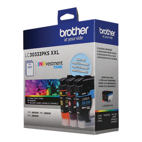 brother Ink-tank Black + Tri Color Combo Pack Ink Cartridge