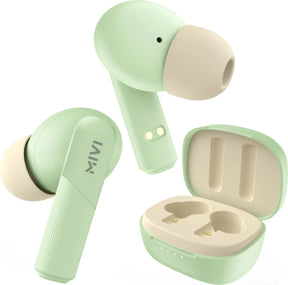 Mivi DuoPods D3 TWS,13mm Driver,Rich Bass,50H Playtime,AI ENC,Low Latency,Type C,5.3 Bluetooth Earbuds