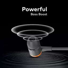 itel L20 Pro with 14mm Super Bass Drivers, In-Line Mic & Music Control, 1.2m Cable Wired EarPhone