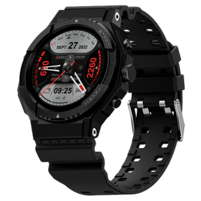 Fire-Boltt Quest 35.3mm (1.39 inch) Display, GPS, BT call, 100+ Sports Modes, Rugged Smartwatch